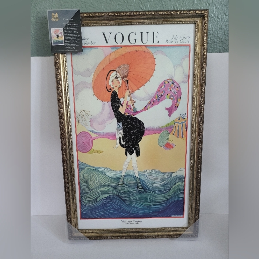 Brand new never used - A Vogue Cover how the wind blows July 1 1919 cover